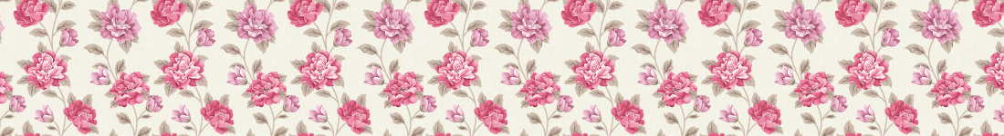 Papel de parede floral com flores rosas e lilás